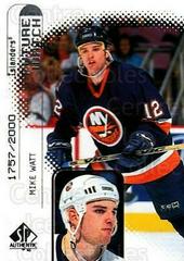 Mike Watt #103 Hockey Cards 1998 SP Authentic Prices