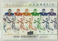 Igor Shesterkin #EM-23 Hockey Cards 2021 Upper Deck Electromagnetic Prices