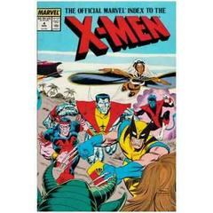 Official Marvel Index to the X-Men #4 (1987) Comic Books Official Marvel Index to the X-Men Prices