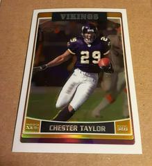 Chester Taylor [Refractor] #2 Football Cards 2006 Topps Chrome Prices