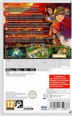 Cover (Back) | Valthirian Arc Hero School Story PAL Nintendo Switch