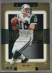 Chad Pennington [Gold] Football Cards 2003 Upper Deck Finite Prices