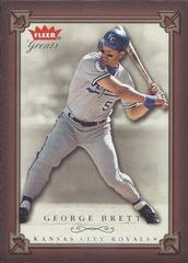 George Brett #38 Baseball Cards 2004 Fleer Greats of the Game Prices