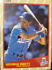 George Brett #5 of 44 Baseball Cards 1989 Fleer Superstars Prices