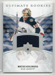 Matiss Kivlenieks [Jersey] Hockey Cards 2020 Ultimate Collection Prices