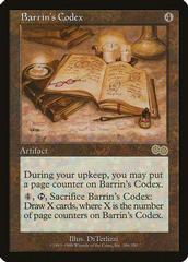 Barrin's Codex Magic Urzas Saga Prices