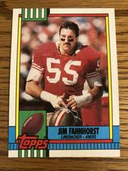 Jim Fahnhorst Football Cards 1990 Topps Prices
