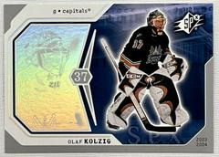 Olaf Kolzig Hockey Cards 2003 SPx Prices