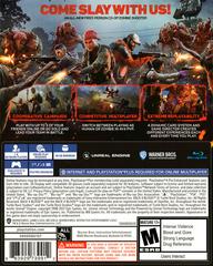 Back Cover | Back 4 Blood Playstation 4