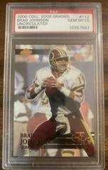 Brad Johnson #113 Football Cards 2000 Collector's Edge Graded Prices