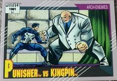 Punisher vs. Kingpin Marvel 1991 Universe Prices