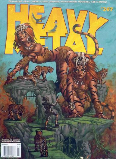 Heavy Metal #267 (2014) Cover Art