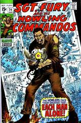 Sgt. Fury and His Howling Commandos #74 (1970) Comic Books Sgt. Fury and His Howling Commandos Prices