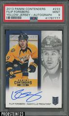 Filip Forsberg [Yellow Jersey Autograph] #233 Hockey Cards 2013 Panini Contenders Prices