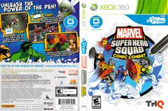 Slip Cover Scan By Canadian Brick Cafe | Marvel Super Hero Squad: Comic Combat Xbox 360