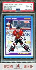 Dominic Hasek [Bilingual] Hockey Cards 1991 Score Canadian Prices