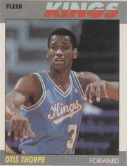 Otis Thorpe #109 Basketball Cards 1987 Fleer Prices