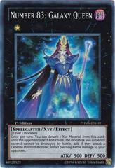 Number 83: Galaxy Queen [1st Edition] YuGiOh Photon Shockwave Prices
