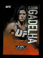 Claudia Gadelha #29 Ufc Cards 2017 Topps UFC Fire Prices