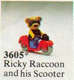 LEGO Set | Ricky Raccoon and his Scooter LEGO Fabuland