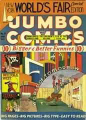 Jumbo Comics #8 (1939) Comic Books Jumbo Comics Prices