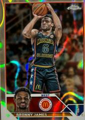Bronny James [Lava] #20 Basketball Cards 2023 Topps Chrome McDonald's All American Prices