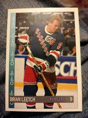 Brian Leetch #378 Hockey Cards 1992 O-Pee-Chee Prices