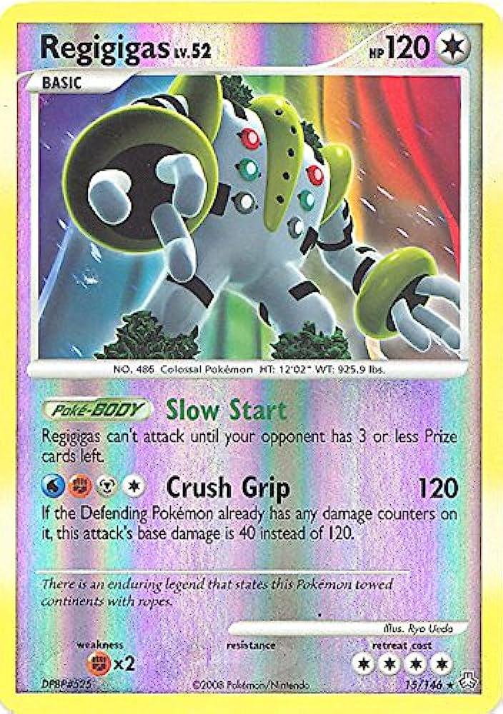 Regigigas [Reverse Holo] 15 Prices Pokemon Legends Awakened