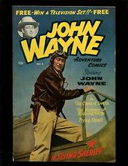 John Wayne Adventure Comics #3 (1950) Comic Books John Wayne Adventure Comics Prices