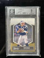 Tom Brady [Timeless Tributes Gold] #59 Football Cards 2010 Panini Classics Prices
