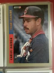 Carlis Baerga #6 Baseball Cards 1993 Fleer Team Leaders Prices
