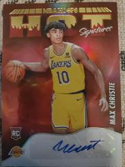 Max Christie Basketball Cards 2022 Panini Hoops Hot Signatures Rookies Prices