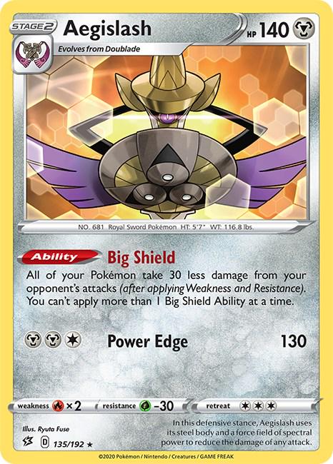 Aegislash #135 Pokemon Rebel Clash