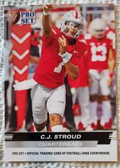 C.J. Stroud #PS-02 Football Cards 2022 Leaf Draft Prices