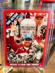 Mears: A Four-Time Winner #1 Racing Cards 1992 Legends of Indy Prices