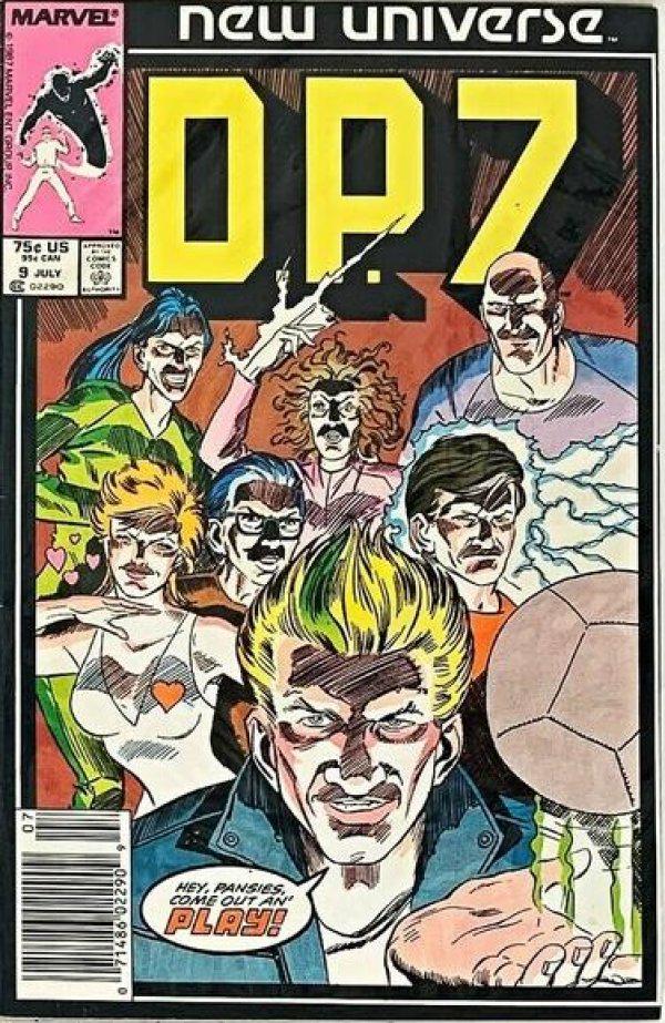 D.P. 7 [Newsstand] #9 (1987) Comic Books DP7