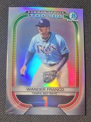 Wander Franco #BTP-1 Baseball Cards 2021 Bowman Scout’s Top 100 Prices