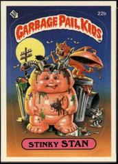 Stinky STAN [Glossy] #22b 1985 Garbage Pail Kids Prices