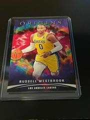 Russell Westbrook [Red] Basketball Cards 2021 Panini Origins Prices