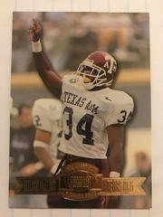 Leeland McElroy [Gold] #8 Football Cards 1996 Press Pass Paydirt Prices