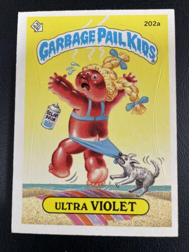 Ultra VIOLET #202a 1986 Garbage Pail Kids