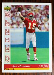 Joe Montana #460 Football Cards 1993 Upper Deck Prices