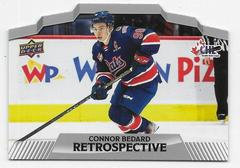 Connor Bedard #CB7 Hockey Cards 2022 Upper Deck CHL Connor Bedard Retrospective Prices