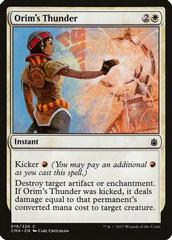 Orim's Thunder #18 Magic Commander Anthology Prices