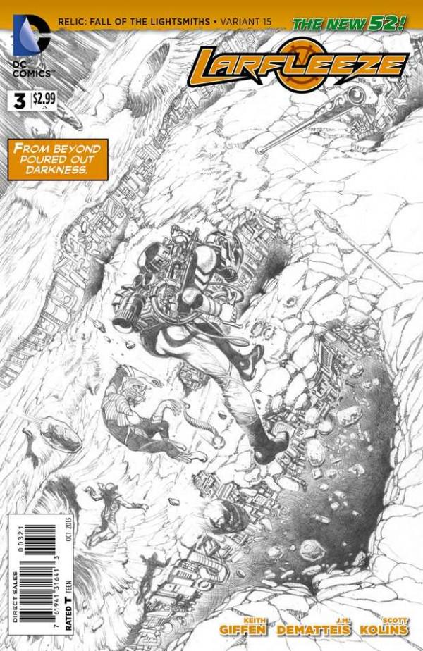 Larfleeze [Black White] #3 (2013) Comic Books Larfleeze