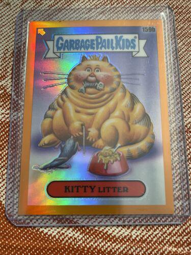 KITTY LITTER [Orange] #159b 2021 Garbage Pail Kids Chrome