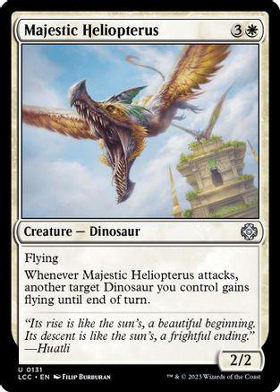 Majestic Heliopterus #131 Magic Lost Caverns of Ixalan Commander