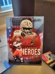 Nick Chubb Football Cards 2021 Panini Absolute Unsung Heroes Prices