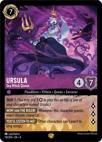 Ursula - Sea Witch Queen #58 Lorcana Ursula's Return