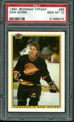 Dan Quinn #65 Hockey Cards 1990 Bowman Tiffany Prices